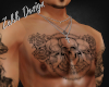 Skullls Chest Tattoo