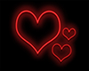 Heart picture neon