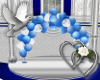 Wedding Balloon Arch Blu