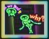 omg neon sign