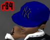 [r84] Blue Yankee Cap 2