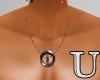 [UqR]Black love necklace