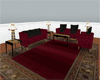 [x]Red-Romantic Sofa/10P