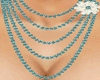 blue  necklaces