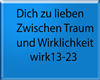 Dich zu lieben Zwischen