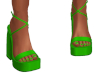 Mia Green Heels