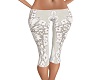 Tan Floral Capris/Gee