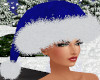 santa hat blue