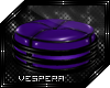 -N- Purple Round Chair