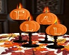 Fall Pumpkin CandleDecor