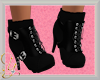 -Y- Black Ankle Boots