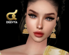 ๔ Anim  Gold Jhumkas