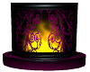 ~P~Fireplace Purple/Blk