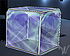 PC Chat Glass Cube Seat