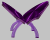 Chair purple 8 poses