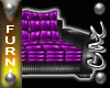 |CAZ| 3 Seater Purple
