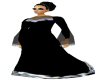 Curvy Black Celtic Gown