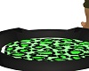 Cuddle pet bed green