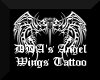 DDA's Angel Wings Tattoo