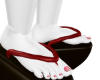 â²Silk Geta Sandals