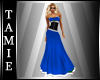 Blue Long Xmas dress