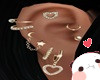 Multi Piercing Gold