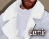 [D] Snow grey fur coat