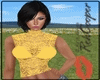 Top Ludy  lace yellow