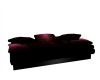 Wine Red Pillow Lounge