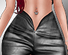 Open Leather Shorts