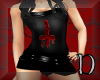 Unholy black red outfit