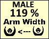 Arm Scaler 119%