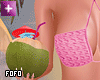 pink summer crochet swim