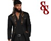 Black Mudcloth Suit