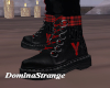 Red Black Boots