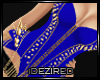 Corazon blue corset
