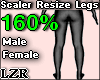 Scaler Legs M-F 160%