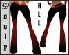 Hotty Jeans blk red RLL