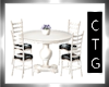 CTG KITCHEN TABLE/4CHRS