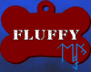 )L( Fluffy collar