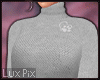 𝓛 Sweater-Meow-Grey
