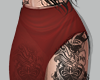 L. Long Skirt Red+tattoo