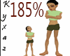 Avatar Scaler Tall 185%