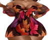 Rich Autumn Color Dress