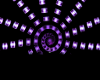 Purple Spiral Dj Light