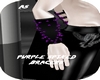 Purple Spiked Bracers