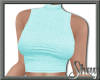 Summer Casual Top Aqua