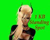 ~K~1 KB standing spot