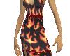 openslit flame dress