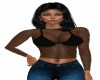 BLACK FISHNET TOP